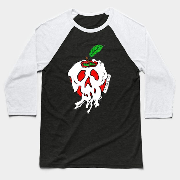 Poison Apple Baseball T-Shirt by BladeAvenger